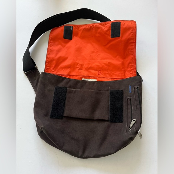 Jack Spade Canvas Single Strap Messenger Bag in Brown Mens One Size - Picture 6 of 16